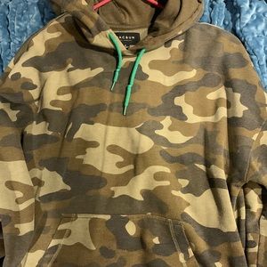 PACSun Camo Hoodie M
